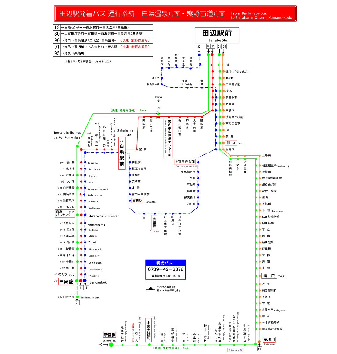 運行系統図